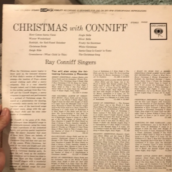 3/$30 Vintage Holiday Music Album “Christmas with Conniff” Ray Conniff singers - Picture 2 of 4